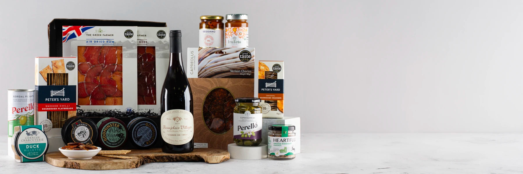 Red Wine, Cheese & Charcuterie Hamper FodaBox