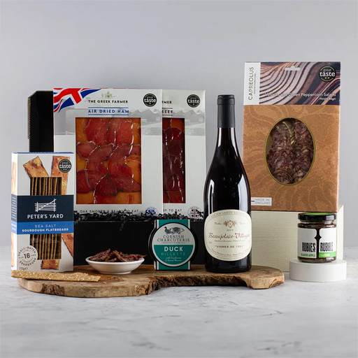 Red Wine and Charcuterie Hamper