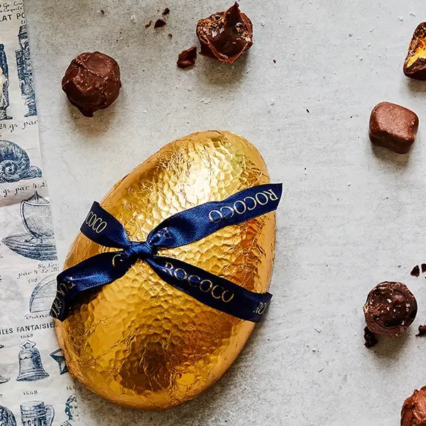 Rococo_Chocolates_Gold_Foiled_Easter_Egg