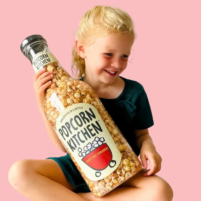 Popcorn Kitchen Giant Bottle - Sweet & Cinnamon - Popcorn Kitchen