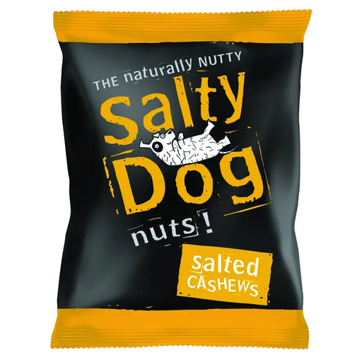 Salty Dog - Salted Cashews 24 x 35g