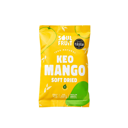 Soul Fruit - Soft Dried Keo Mango 10 x 20g