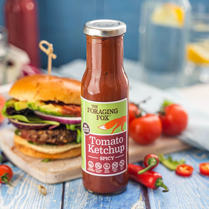 The Foraging Fox Spicy Tomato Ketchup 6 x 255g FodaBox — FodaBox