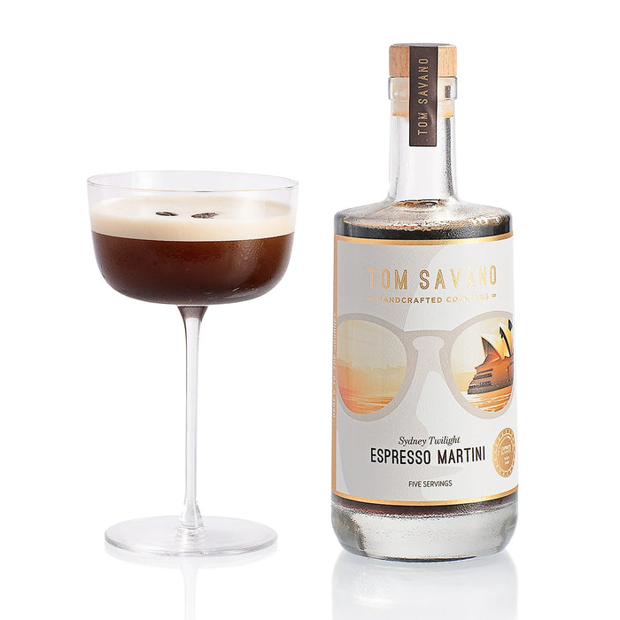 Tom Savano - Sydney Twilight Espresso Martini Pre-Mixed Cocktail 500ml