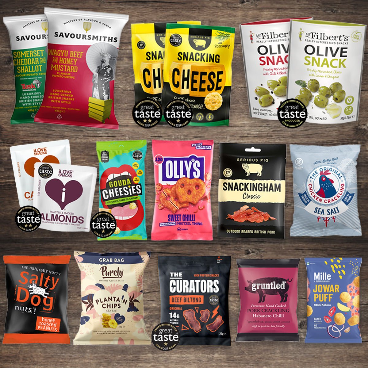 FodaBox Variety Snack Box