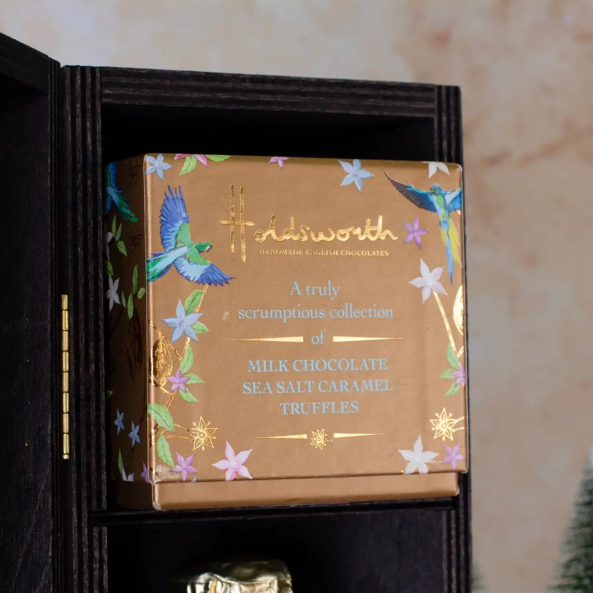 Champagne and truffles gift box