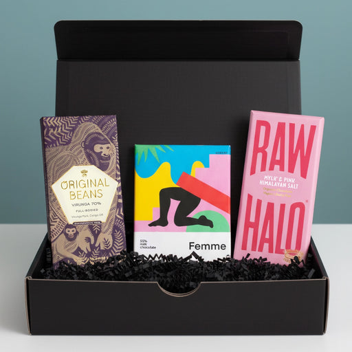 chocolate letterbox gift box