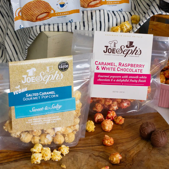 joe and seph's - popcorn close up