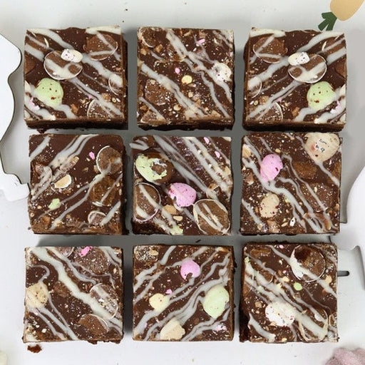 Limited Edition Easter Mini Egg Brownies - Bakerdays
