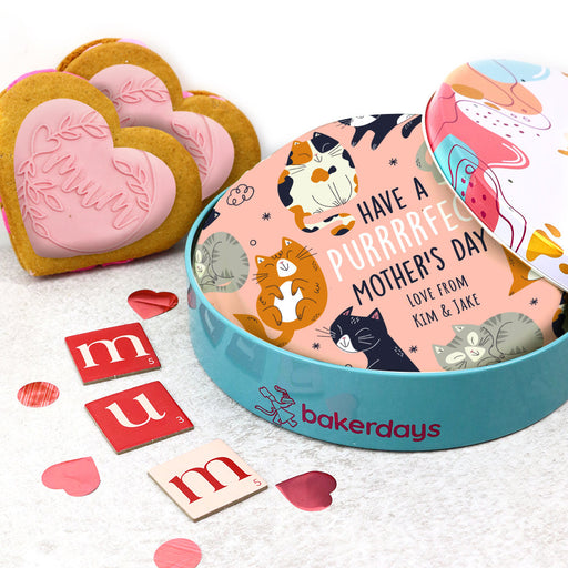 Purrfect Personalised Mother's Day Cake - Bakerdays