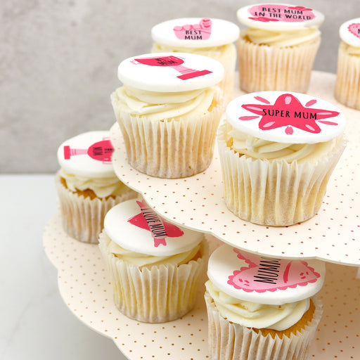 Personalised Mother's Day Cupcake - Bakerdays
