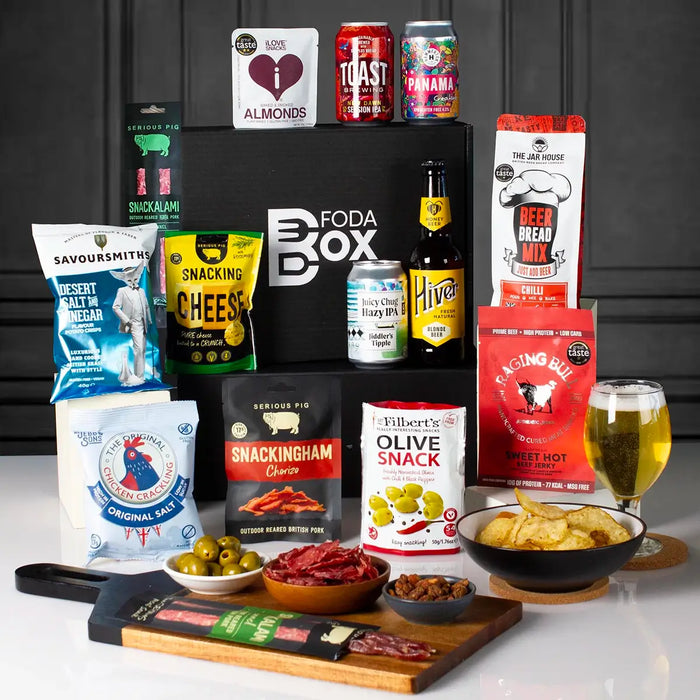 Man Box - Beer and Snack Hamper
