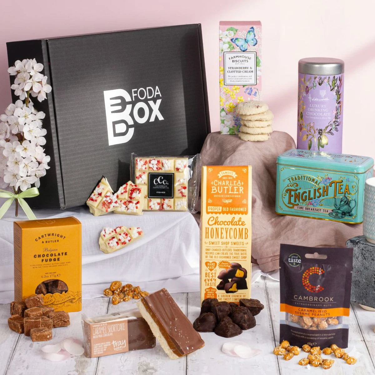 Sweet Delights Hamper | FodaBox UK - FodaBox