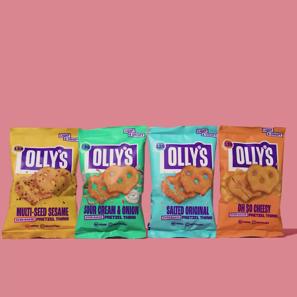 Olly's - Oll-timate Pretzel Thins Video