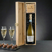 Prosecco & Truffles Gift In Wooden Box