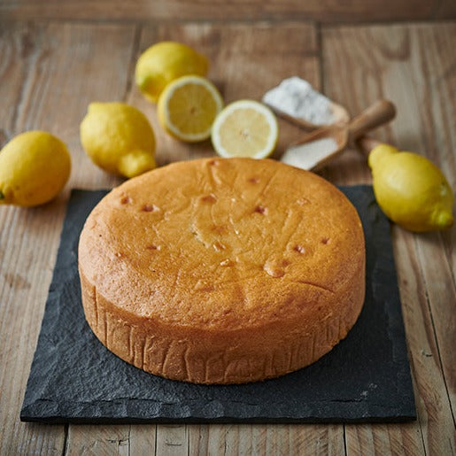 10 inch plain lemon cake 