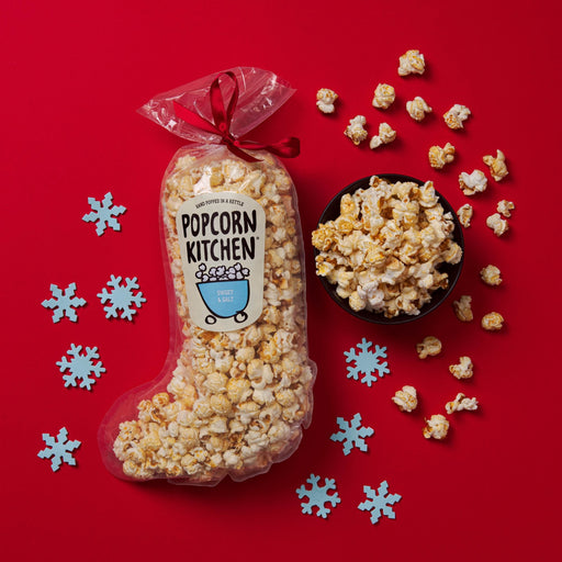 Seasonal Gift - Sweet & Salt Christmas Stocking 140g - Popcorn Kitchen
