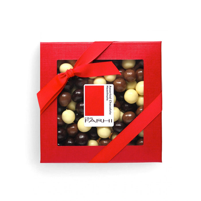Assorted Chocolate Hazelnuts Gift Box Gift Giving RJF Farhi 