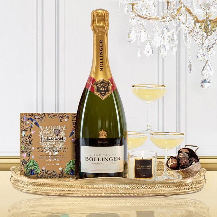Luxury Bollinger Magnum Champagne Gift Box - Todhunter