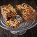 fruit cake with sultanas and cherries