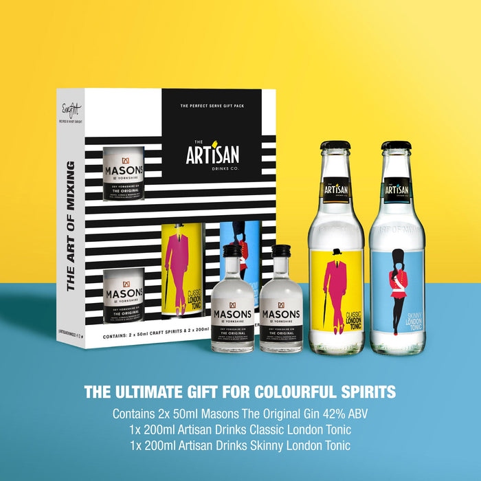 Artisan Drinks Classic Gin and Tonic Gift Set of 4 - Artisan Drinks Company