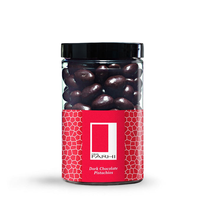 Dark Chocolate Pistachio Gift Jar Gift Giving RJF Farhi 