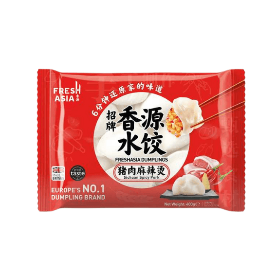 Hot and Spicy Pork Dumplings 400g (25pcs) - Chefs For Foodies