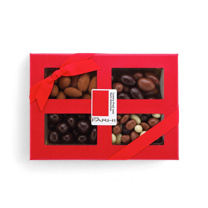 Fruit and Nut Chocolate Selection Gift Box Gift Giving RJF Farhi 