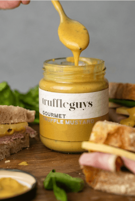 Gourmet Truffle Mustard 190g By Truffle Guys - Chefs For Foodies