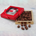 Farhi Cocoa Dusted Milk Chocolate Almonds in a Gift Box RJF Farhi 