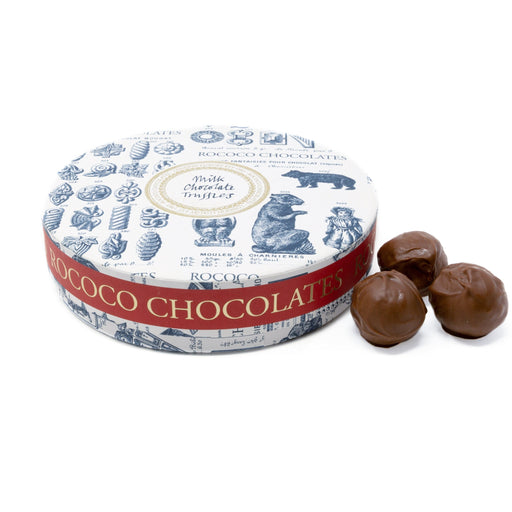 hocolatiers, elegantly arranged. Recognized as some of the UK's best chocolates, these truffles boast a creamy, smooth texture, masterfully presented in a luxurious gift box, ideal for chocolate aficionados and special occasions