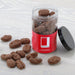 Cocoa Dusted Belgian Milk Chocolate Pecans in a Gift Jar RJF Farhi 