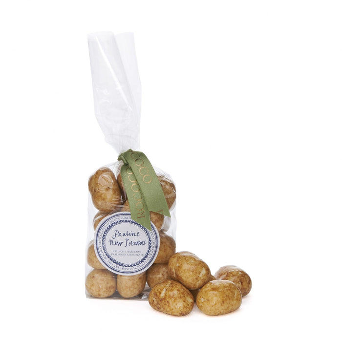 Potato chocolate | Potato chocolate novelty | Praline potatoes delivered to your door. Best gift for birthdays, small chocolate gift.