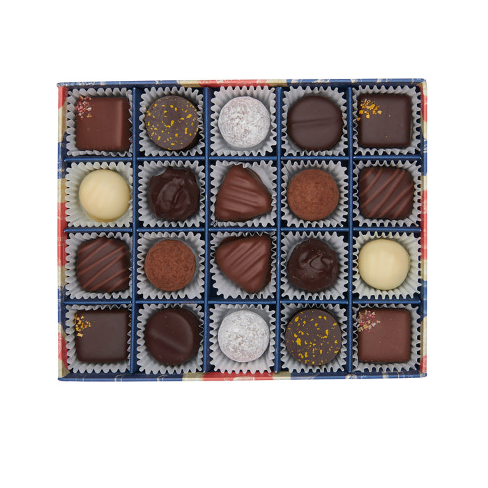 Union Jack Chocolate and Truffle Collection - Large - Rococo Chocolates