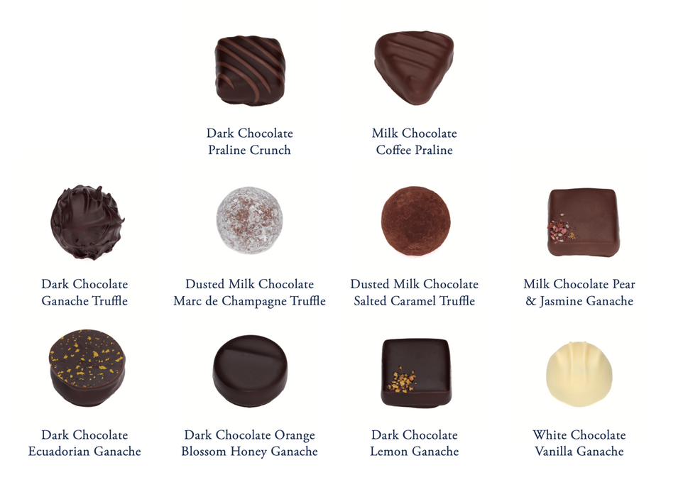 Union Jack Chocolate and Truffle Collection - Small - Rococo Chocolates
