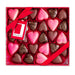 Assorted Belgian Chocolate Ganache and Praline Hearts Selection, 365g Gift Giving RJF Farhi 