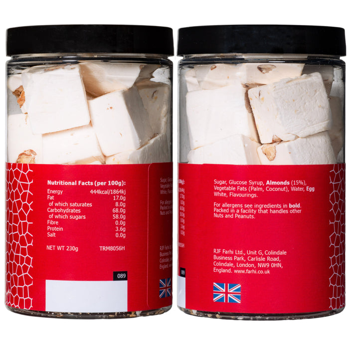 Almond Nougat Jar, 230g Gift Giving RJF Farhi 