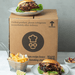 Teriyaki Chicken Burgers Fries and Asian Slaw Cooking Recipe Kit Serves 2 Created by Chef Simon Braz - Chefs For Foodies