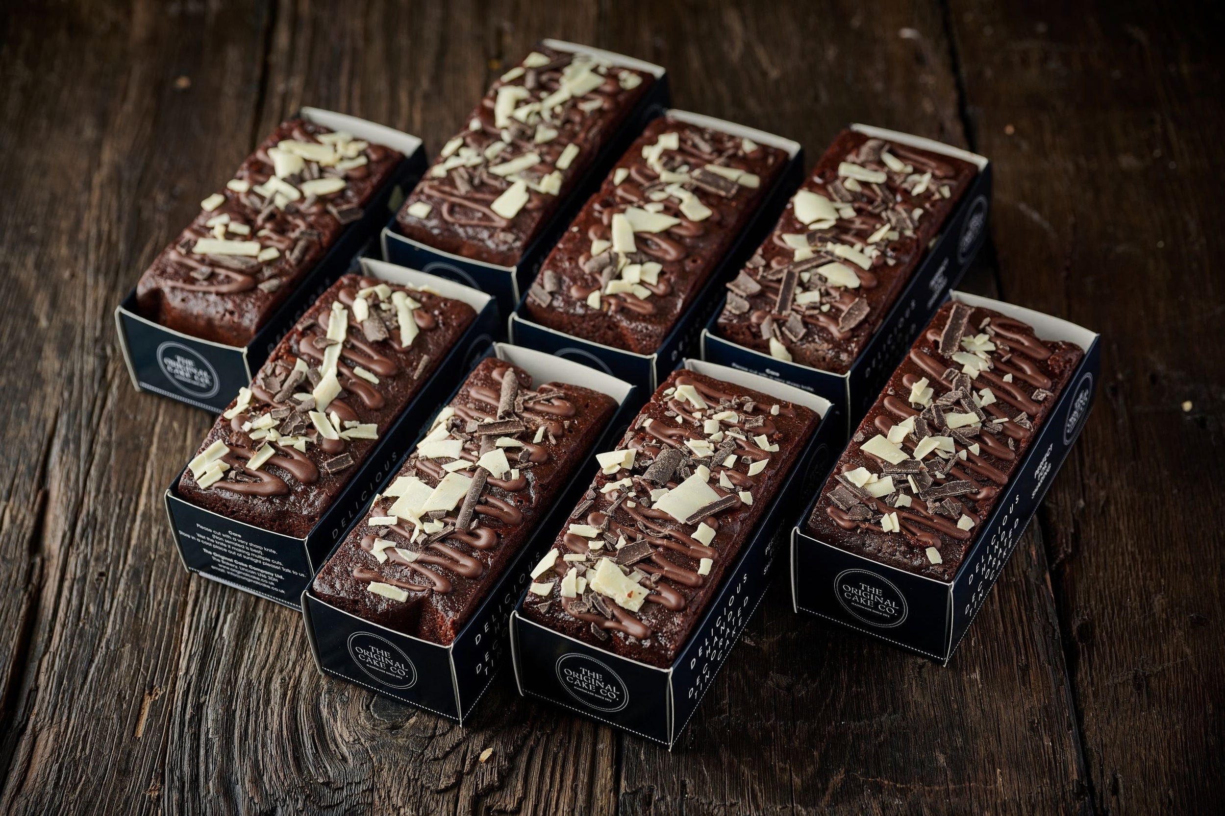 Triple Chocolate Truffle Cakes x8 The Original Cake Company