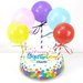 Bakerdays - Birthday Balloons Tiered Chocolate Cake-2