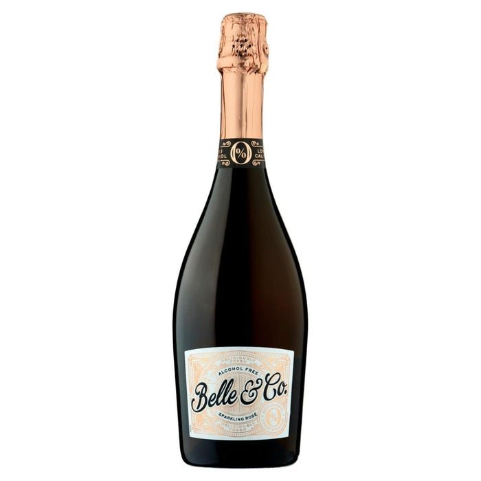 Belle & Co - 0% Alcohol Free Sparkling Rose Wine 750ml-2