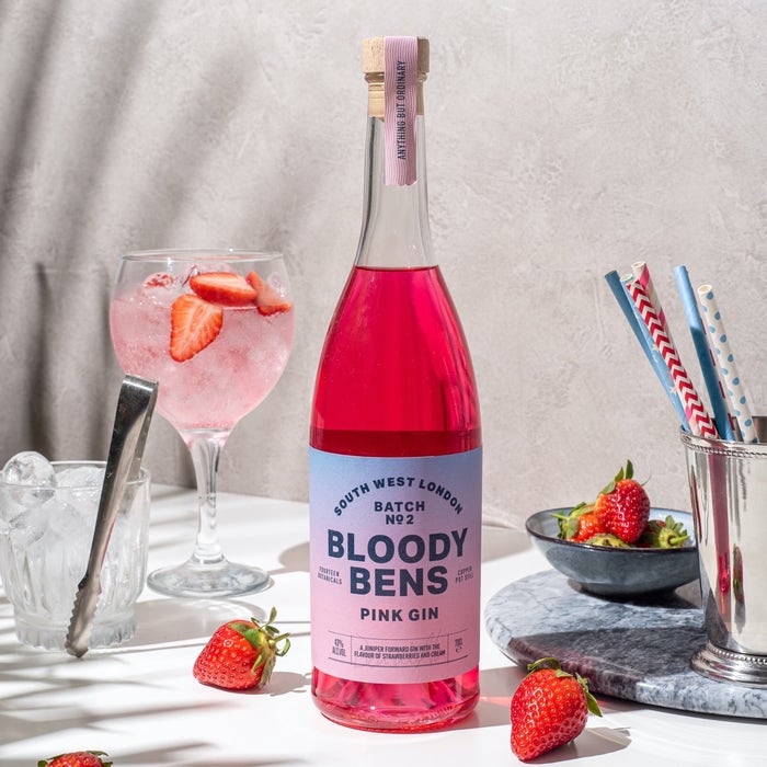 Bloody Bens - Pink Gin 70cl-3