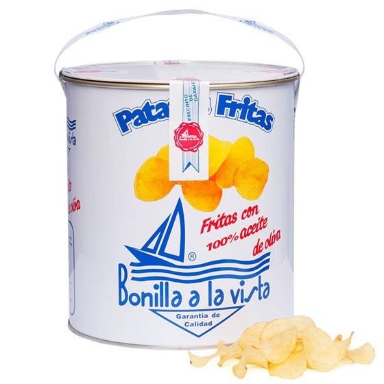 Bonilla la Vista - Patatas Fritas Tin of Crisps 500g-2