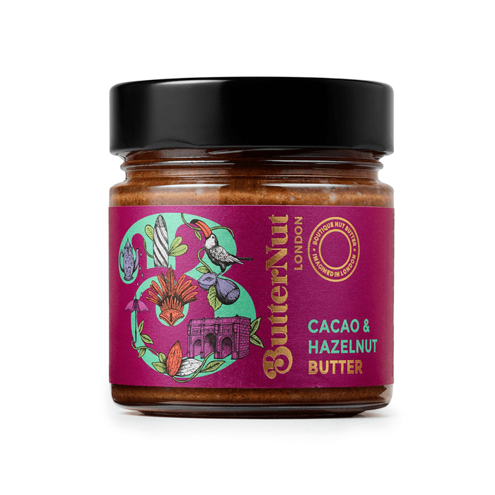 ButterNut of London - Cacao & Hazelnut Nut Butter Jar 180g-1