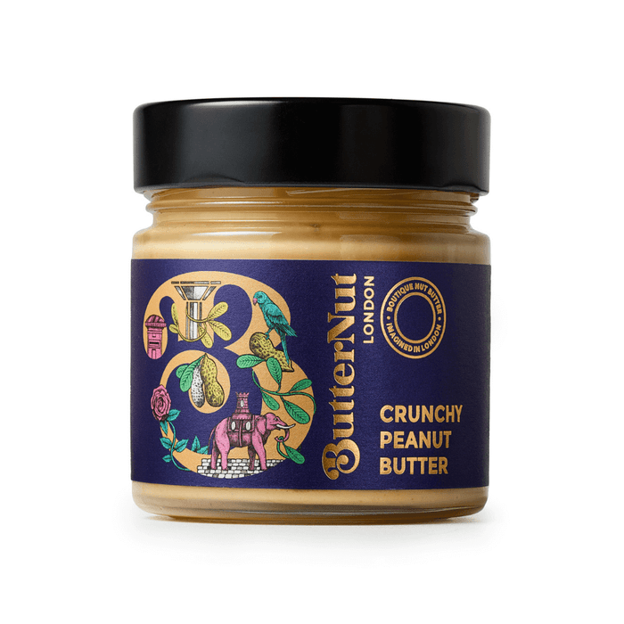 ButterNut of London - Crunchy Peanut Butter Jar 180g-3