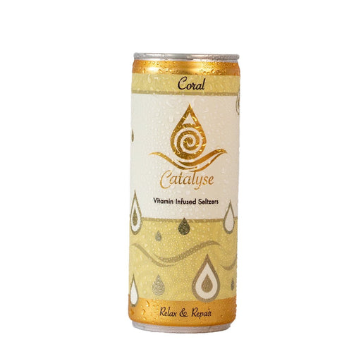 Catalyse Life Drinks - Coral The Immunity Blend Vitamin Infused Botanical Seltzer 12 x 250ml-1