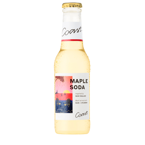 Coast Drinks - Maple Soda Mixer Bottle 200ml-3