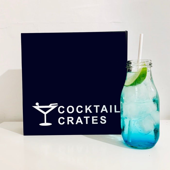 Cocktail Crates - Blue Island Iced Tea Cocktail Gift Box-2