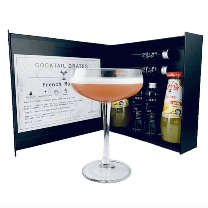 Cocktail Crates - French Martini Cocktail Gift Box-1