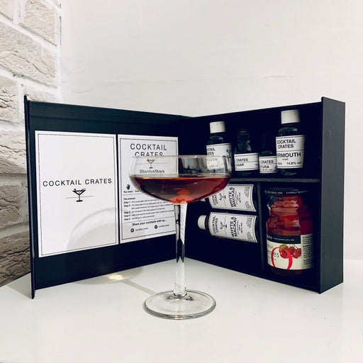 Cocktail Crates - Manhattan Cocktail Gift Box-1
